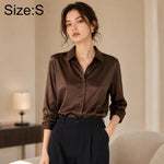 Camicia da donna a maniche lunghe in stile vintage ispirato a Hong Kong., S, M, L