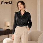 Camicia da donna a maniche lunghe in stile vintage ispirato a Hong Kong., S, M, L