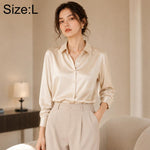 Camicia da donna a maniche lunghe in stile vintage ispirato a Hong Kong., S, M, L