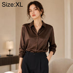 Camicia da donna a maniche lunghe in stile vintage ispirato a Hong Kong., XL, 2XL, 3XL