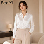 Camicia da donna a maniche lunghe in stile vintage ispirato a Hong Kong., XL, 2XL, 3XL