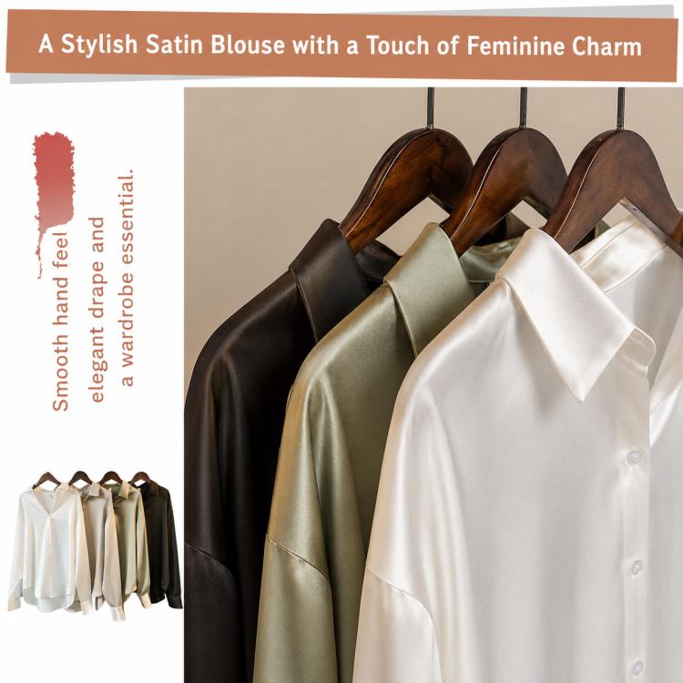Camicia da donna a maniche lunghe in stile vintage ispirato a Hong Kong., S, M, L