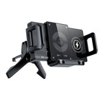 Caricabatterie wireless 15W con bobina regolabile e supporto