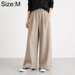 Pantaloni da donna a vita alta e gamba larga, M-2XL