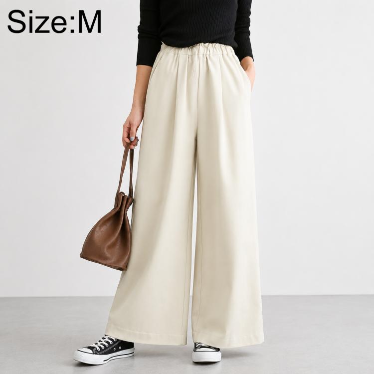 Pantaloni da donna a vita alta e gamba larga, M-2XL