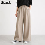 Pantaloni da donna a vita alta e gamba larga, M-2XL