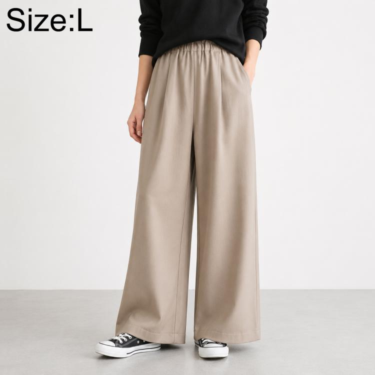 Pantaloni da donna a vita alta e gamba larga, M-2XL