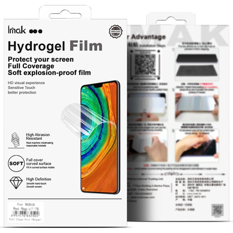 Pellicola idrogel per schermo a copertura totale imak di quarta generazione, con supporto per lo sblocco tramite impronta digitale., For Galaxy S26 FE 5G, For Galaxy S25 FE 5G