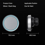 Supporto auto magnetico con ricarica wireless 10W