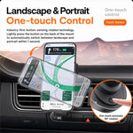 Supporto auto magnetico con ricarica wireless 10W