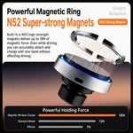 Supporto auto magnetico con ricarica wireless 10W