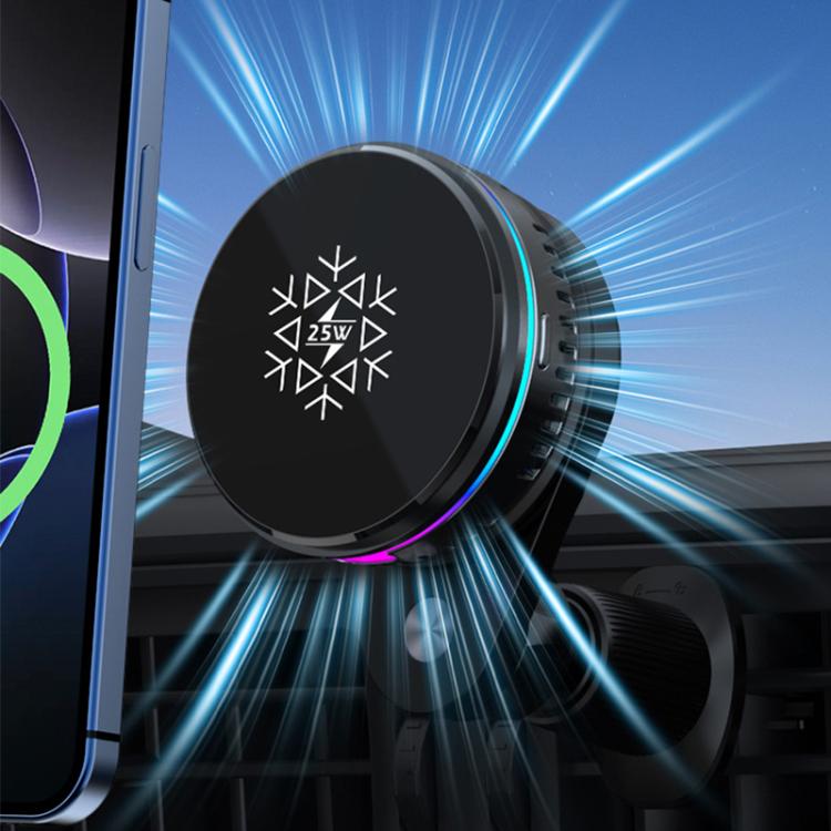 Supporto auto con caricabatterie wireless rapido 25W modello S35