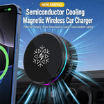 Supporto auto con caricabatterie wireless rapido 25W modello S35