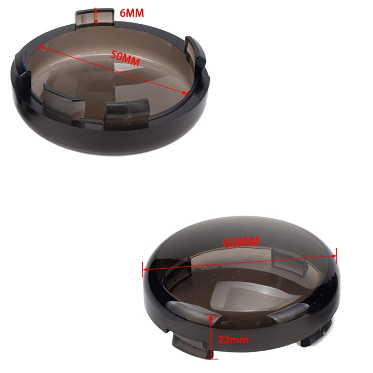 4 pezzi di copertura degli indicatori di direzione anteriori e posteriori per motociclette / guscio degli indicatori di direzione per Harley, 4 PCS