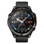 Zeblaze Stratos 4 Pro Smartwatch GPS robusto per attività all'aperto con schermo da 1,43 pollici, resistenza fino a 5 ATM e IP69K, torcia integrata.