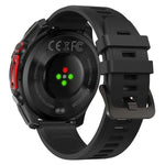 Zeblaze Stratos 4 Pro Smartwatch GPS robusto per attività all'aperto con schermo da 1,43 pollici, resistenza fino a 5 ATM e IP69K, torcia integrata.