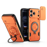 Supporto ad anello, copriobiettivo scorrevole, custodia per telefono, For iPhone 17 Pro Max, For iPhone 17 Pro, For iPhone 17, For iPhone 16 Pro Max