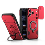 Supporto ad anello, copriobiettivo scorrevole, custodia per telefono, For iPhone 17 Pro Max, For iPhone 17 Pro, For iPhone 17, For iPhone 16 Pro Max