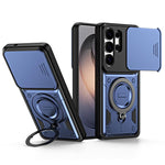 Supporto ad anello, copriobiettivo scorrevole, custodia per telefono, For Galaxy S26+ 5G, For Galaxy S26 Ultra 5G, For Galaxy S26 5G