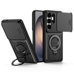 Supporto ad anello, copriobiettivo scorrevole, custodia per telefono, For Galaxy S26+ 5G, For Galaxy S26 Ultra 5G, For Galaxy S26 5G