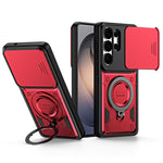 Supporto ad anello, copriobiettivo scorrevole, custodia per telefono, For Galaxy S26+ 5G, For Galaxy S26 Ultra 5G, For Galaxy S26 5G