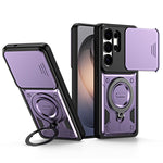 Supporto ad anello, copriobiettivo scorrevole, custodia per telefono, For Galaxy S26+ 5G, For Galaxy S26 Ultra 5G, For Galaxy S26 5G