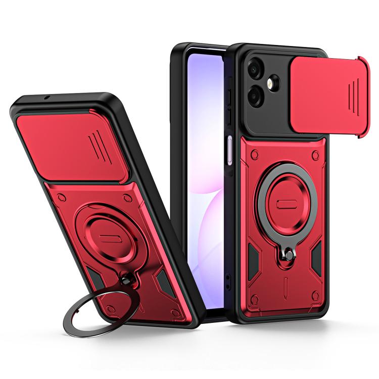 Supporto ad anello, copriobiettivo scorrevole, custodia per telefono, For Galaxy A57 5G, For Galaxy A37 5G, For Galaxy A27 5G, For Galaxy A07 4G