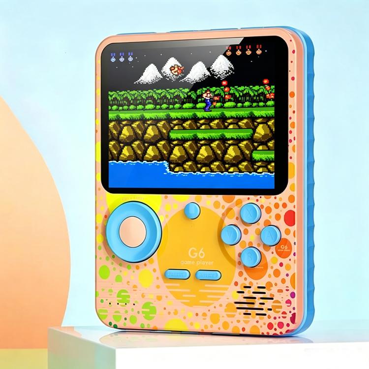 Console portatile G6 con schermo da 3,5 pollici e 666 giochi