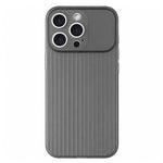 Custodia per telefono in TPU con ampia finestra di raffreddamento e superficie ondulata, For iPhone 16 Plus, For iPhone 16, For iPhone 15 Pro Max