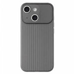 Custodia per telefono in TPU con ampia finestra di raffreddamento e superficie ondulata, For iPhone 13