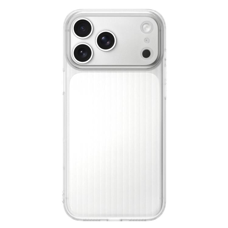 Custodia per telefono in TPU con ampia finestra di raffreddamento e superficie ondulata, For iPhone 17 Pro Max, For iPhone 17 Pro, For iPhone 17