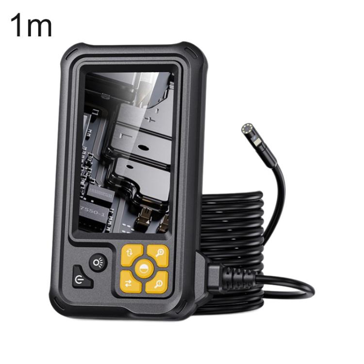 Endoscopio digitale industriale P100A con schermo IPS HD da 4,3 pollici e diametro di 8 mm., 1m Hard Cable Single-lens, 5m Hard Cable Single-lens, 10m Hard Cable Single-lens, 1m Hard Cable Dual-lens, 5m Hard Cable Dual-lens, 10m Hard Cable Dual-lens