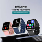 Zeblaze Btalk Pro, smartwatch sportivo da 1,91 pollici con luminosità di 600 nit, certificazione IP68 e Bluetooth 5.3, supporta chiamate Bluetooth, monitoraggio della frequenza cardiaca, dell'ossigeno nel sangue e del sonno.