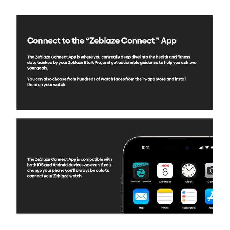 Zeblaze Btalk Pro, smartwatch sportivo da 1,91 pollici con luminosità di 600 nit, certificazione IP68 e Bluetooth 5.3, supporta chiamate Bluetooth, monitoraggio della frequenza cardiaca, dell'ossigeno nel sangue e del sonno.