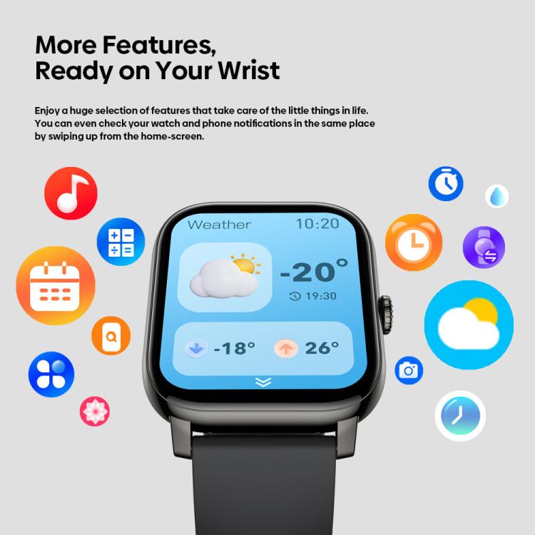 Zeblaze Btalk Pro, smartwatch sportivo da 1,91 pollici con luminosità di 600 nit, certificazione IP68 e Bluetooth 5.3, supporta chiamate Bluetooth, monitoraggio della frequenza cardiaca, dell'ossigeno nel sangue e del sonno.
