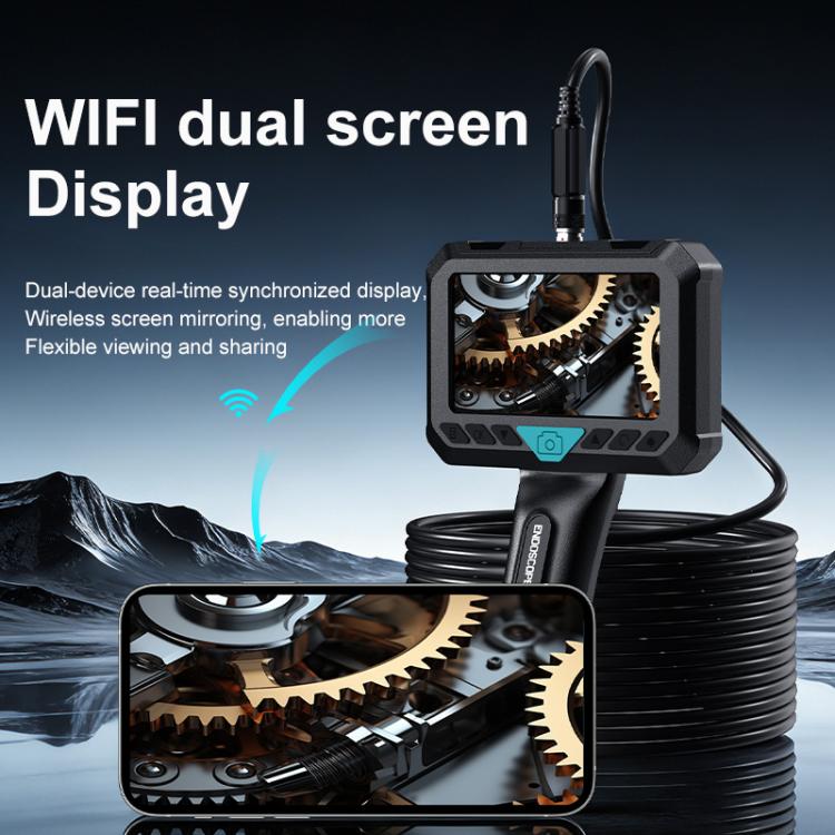 Endoscopio digitale industriale P280 con schermo HD da 5 pollici e diametro di 8 mm., 2m Hard Cable Single-lens, 5m Hard Cable Single-lens, 10m Hard Cable Single-lens, 2m Hard Cable Dual-lens, 5m Hard Cable Dual-lens, 10m Hard Cable Dual-lens