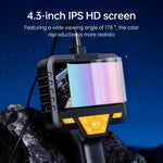 SC08 Endoscopio digitale industriale con schermo IPS HD da 4,3 pollici e diametro di 8 mm, 1m Hard Cable Single-lens, 5m Hard Cable Single-lens, 10m Hard Cable Single-lens, 1m Hard Cable Dual-lens, 5m Hard Cable Dual-lens, 10m Hard Cable Dual-lens