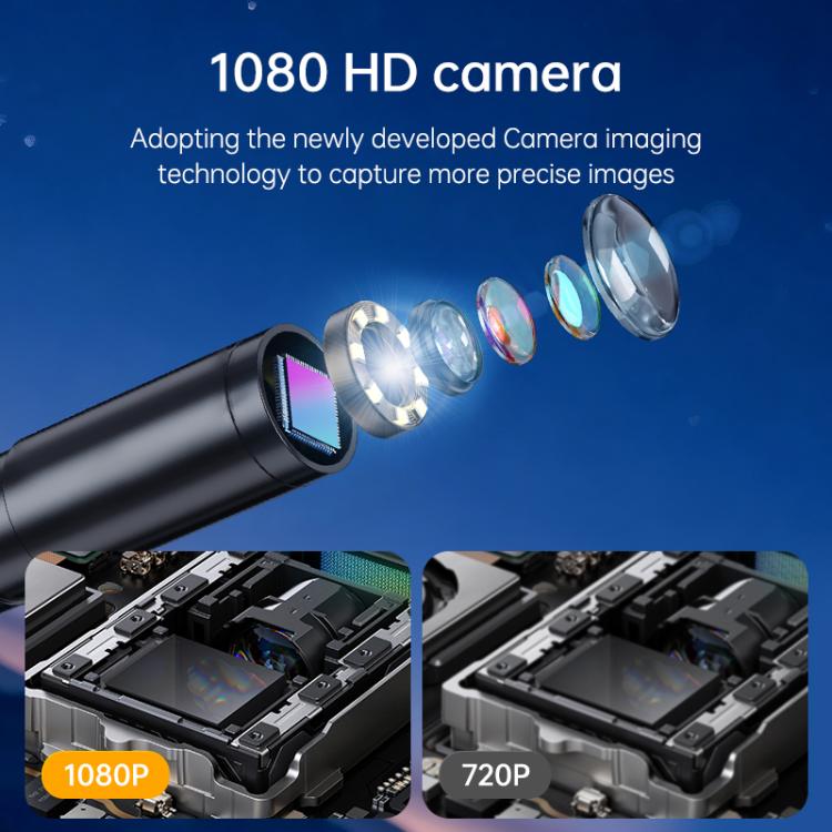 SC08 Endoscopio digitale industriale con schermo IPS HD da 4,3 pollici e diametro di 8 mm, 1m Hard Cable Single-lens, 5m Hard Cable Single-lens, 10m Hard Cable Single-lens, 1m Hard Cable Dual-lens, 5m Hard Cable Dual-lens, 10m Hard Cable Dual-lens