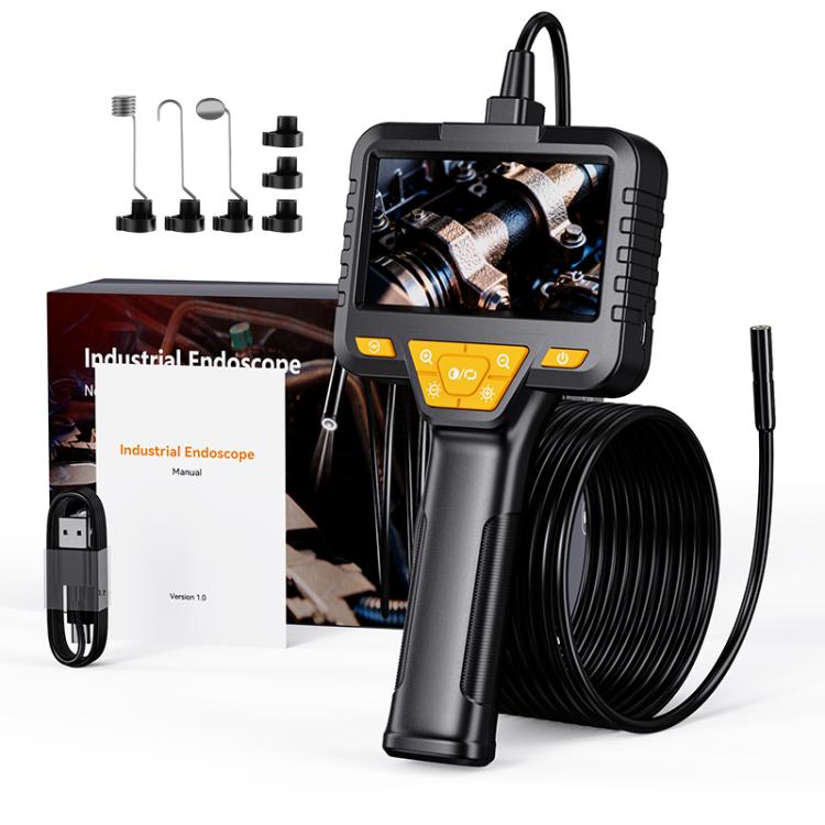SC08 Endoscopio digitale industriale con schermo IPS HD da 4,3 pollici e diametro di 8 mm, 1m Hard Cable Single-lens, 5m Hard Cable Single-lens, 10m Hard Cable Single-lens, 1m Hard Cable Dual-lens, 5m Hard Cable Dual-lens, 10m Hard Cable Dual-lens