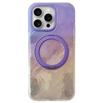 Custodia per telefono con supporto magnetico Gradient Glacier 360, For iPhone 16 Pro, For iPhone 16, For iPhone 15 Pro Max, For iPhone 15 Pro