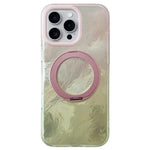 Custodia per telefono con supporto magnetico Gradient Glacier 360, For iPhone 16 Pro, For iPhone 16, For iPhone 15 Pro Max, For iPhone 15 Pro