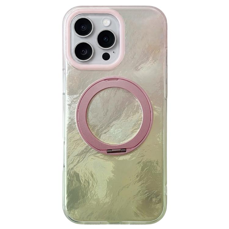 Custodia per telefono con supporto magnetico Gradient Glacier 360, For iPhone 16 Pro, For iPhone 16, For iPhone 15 Pro Max, For iPhone 15 Pro