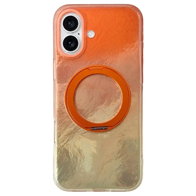 Custodia per telefono con supporto magnetico Gradient Glacier 360, For iPhone 16 Pro, For iPhone 16, For iPhone 15 Pro Max, For iPhone 15 Pro