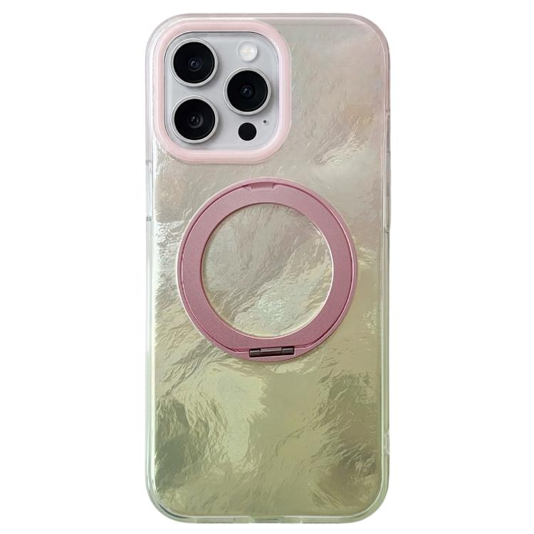 Custodia per telefono con supporto magnetico Gradient Glacier 360, For iPhone 16 Pro, For iPhone 16, For iPhone 15 Pro Max, For iPhone 15 Pro