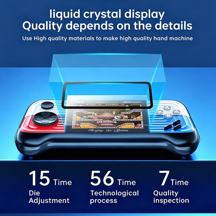 Console portatile G9 con schermo 3 pollici e 600 giochi integrati