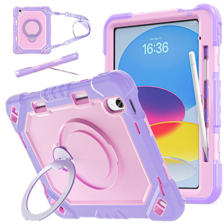 Custodia resistente per tablet con scomparto per penna, cinturino e supporto., For iPad Air 11 2026 / 2025 / 2024, For iPad 2025 / 2022