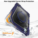 Custodia resistente per tablet con scomparto per penna, cinturino e supporto., For iPad Air 11 2026 / 2025 / 2024, For iPad 2025 / 2022