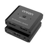Commutatore bidirezionale Onten CS22DP 8K 30Hz DP 1.4