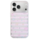 Custodia per telefono in acrilico con adesivo effetto cartone animato satinato "Skin Feel", For iPhone 17 Pro Max, For iPhone 17 Pro, For iPhone 17