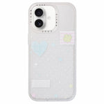 Custodia per telefono in acrilico con adesivo effetto cartone animato satinato "Skin Feel", For iPhone 17 Pro Max, For iPhone 17 Pro, For iPhone 17